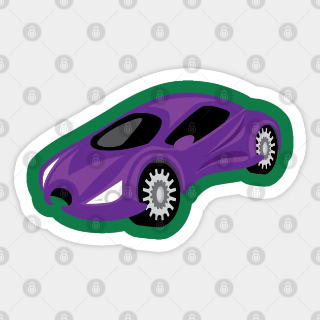 Exotic car Sticker by holidaystore